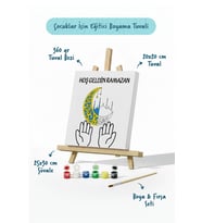 Ramazan Eğitici Boyama Seti Hoş Geldin Ramazan (Şövaleli)