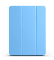 Apple iPad Pro 11 2025 M5 Uyumlu Zore Smart Cover Kalem Bölmeli Standlı 1-1 Kılıf (Mavi)