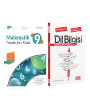 Palme 9.Sınıf Matematik ve AKM Dil Bilgisi Soru Bankası Seti 2 Kitap