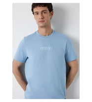 Mavi M0612732-70731 Mavi Logo Baskılı T-Shirt Erkek Tişort