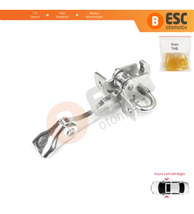 VW Fox 5Z1 5Z3 5Z4 2003-2015 3/5 Kapı Hatchback 5Z3837249 İçin Ön Sağ veya Sol Kapı Gergisi