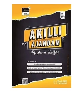 Palme Tyt Ayt Akıllı Ajandam Planlama Defteri