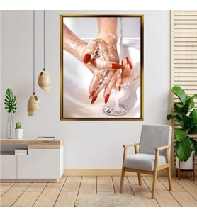 Altın  Çerçeveli tablo n657