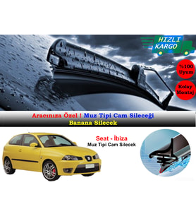 Seat Ibiza Muz Silecek Takımı 2002-2005