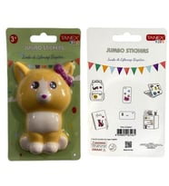 Tanex Jumbo Stickers Sukuşi Tilki Kurdelalı