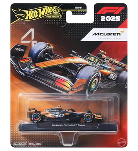 Hot Wheels Premium 2025 Formula 1 Yarış Arabası McLaren Formula 1 Team JKD88