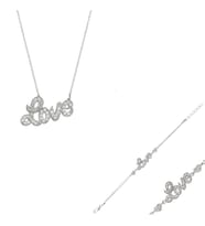 Gümüş Love Set