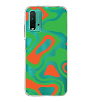Xiaomi Poco M3 Uyumlu Kapak Renkli Desen Tasarımlı Şeffaf Silikon Kılıf