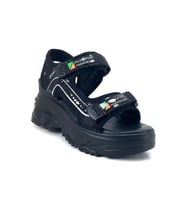 Guja 24Y413-9 Kadın Dolgu Topuk Sandalet Siyah 36-40