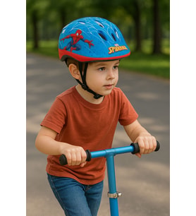 Süper Kahraman Çocuk Koruma Kaskı 52-56 cm