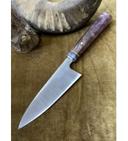 AKMAN KNIFE El yapımı şef bıçağı epoksi saplı tam boy 32