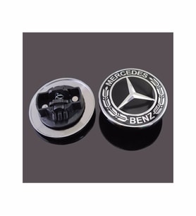 MERCEDES BENZ W205 W213 KAPUT LOGOSU SİYAH 0008171701