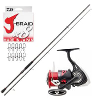 Daiwa Ballistic 274cm 14-42gr - Daiwa Ninja 23 LT 3000 Spin Olta Seti (Standart)