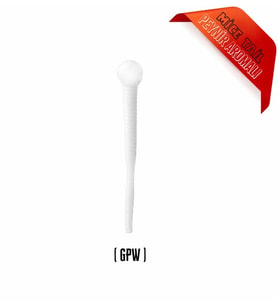SPIINX MICE TAIL 8CM 12 Li CHDR-GLOW PEARL WHITE 03 PEYNİRLİ SİLİKON YEM
