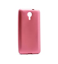 General Mobile 4G Android One Uyumlu Kılıf Zore Premier Silikon Kapak (Rose Gold Altın)