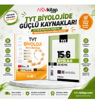 Biyotik TYT Biyoloji Soru Bankası ve Marka Deneme Seti 2 Kitap