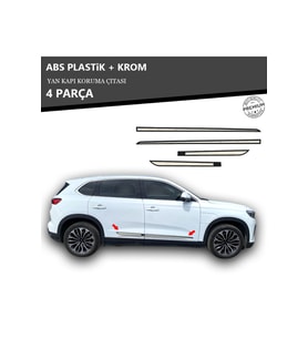 TOGG T10X YAN KAPI KORUMA ÇITASI PLASTİK + KROM