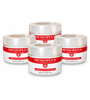 Hemoplus 100 ml Bitkisel İçerikli Cilt Bakım Kremi x4