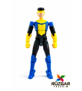 Invincible (MARK GRAYSON) Figür Dummy 13 Tüm Eklemleri Hareketli Robot Dummy Aksiyon Figür Oyuncak