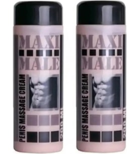 Süper Maxi Male Cream Erkekler Için Özel Bölge Losyonu 200 ml x 2 Adet