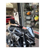 Motosiklet H2 Ayna Karbon Görünümlü, Gidondan Bağlantılı Yarasa Kanat Ayna Arasmoto