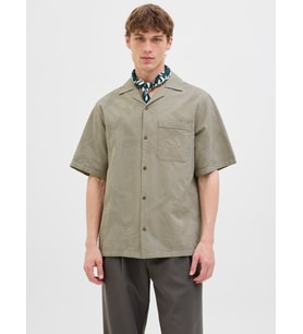 JACK JONES Erkek Kısa Kollu Pamuklu Vizkon Gömelk 12278763
