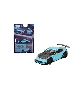 Mini Gt BL 873 - Toyota GR86 LB*Nation LIBERTY WALK Baby Blue 1/64 Model Araba (Çok Renkli)