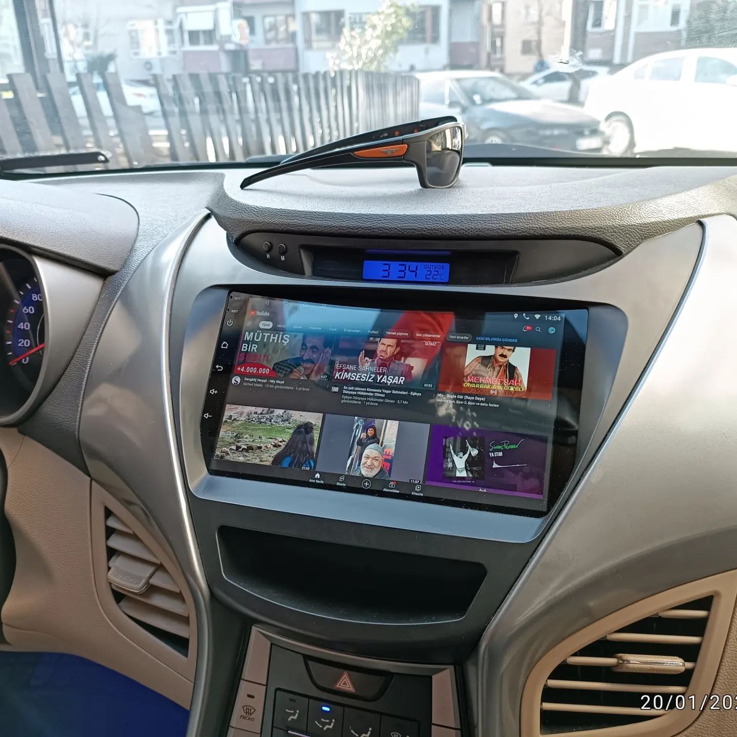 HYUNDAI ELANTRA CARPLAY+AND.AUTO NAVİGASYON DVD USB BT KAMERA