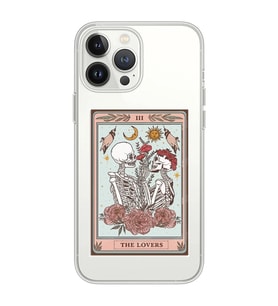 Iphone 12 PRO Uyumlu The Lovers Tasarımlı Şeffaf Telefon Kılıfı