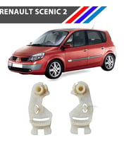 Renault Scenic 2 Kapı Kilit Motor Tamir Klipsi Sağ Sol Set