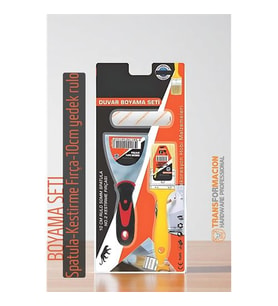 Boyama Seti - Spatula - Kestirme Fırça - 10cm yedek rulo 721856