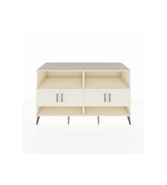 Kronos Konsol 4 Raflı 4 Kapaklı 176x59x99 Aytaşı-Aytaşı/Antrasit