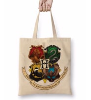 Harry Potter Hogwarts Gryffindor Slytherin Ravenclaw Hufflepuff Bez Çanta Uzun Saplı
