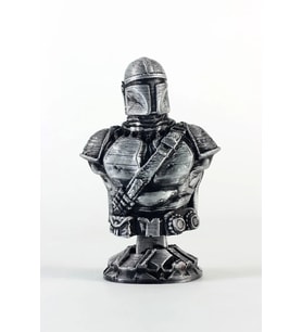 The Mandalorian Büst - Star Wars Mando Figürü 10 Cm