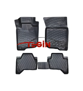 Mitsubishi L200 3D Havuzlu Paspas 2016 Siyah (Karışık)