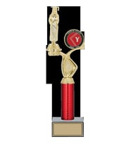 ODAK KUPA - Figürlü Kupalar - Mezuniyet Kadın Figürlü Kupalar FG-016 A - 40 cm