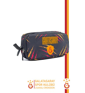 Galatasaray Orijinal Kalemlik Paraşüt Kumaş Çift Gözlü Kalem Kutusu
