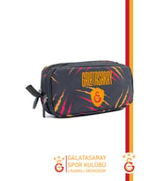 Galatasaray Orijinal Kalemlik Paraşüt Kumaş Çift Gözlü Kalem Kutusu