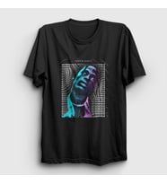 Presmono Unisex Siyah Warp Astroworld Travis Scott T-Shirt 43330tt