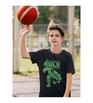 The Incredible Hulk Yazılı Unisex Film Kahramanı Çocuk Tişört (1-12 Yaş)
