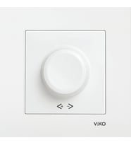 VİKO Pro Dimmer RC 40 - 400W/VA Vavien Beyaz (Çerçevesiz) 90967Z42 VİKO