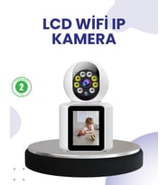 Wifi İç Mekan Kamera 2K Gece Görüşlü Çift Yönlü Görüntü Konuşma Destekli