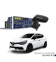Niken Renault Clio 4 Kol Dayama Kolçak Siyah 2013+ Sonrası Uyumlu
