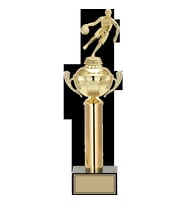 ODAK KUPA - Figürlü Kupalar - Basketbol Kadın Figürlü Kupalar FG-048 A - 43 cm