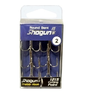 Shogun 1215 Round Bent High Carbon Nikel 3’lü İğne NO:2