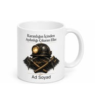 Kilimli Madenci Kültürü Zonguldak Hatırası Hediye Kupa Bardak