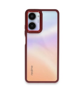 Realme 10 Pro 5g Kılıf Dora Kapak - Kırmızı