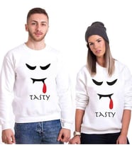 Tshirthane Tasty Sevgili Kombinleri Sweatshirt Kombini (Tek Ürün Fiyatıdır.)