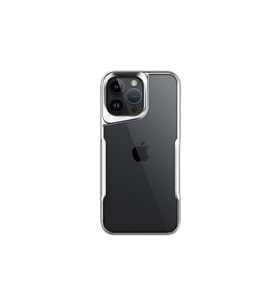 Iphone 16 Pro Max Kılıf Boyi Silikon Kapak - Gümüş