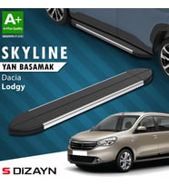 Dacia Lodgy Skyline Krom Yan Basamak 203 Cm 2012 Üzeri A+ Kalite